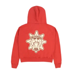 Almighty Glo Hoodie (Red)