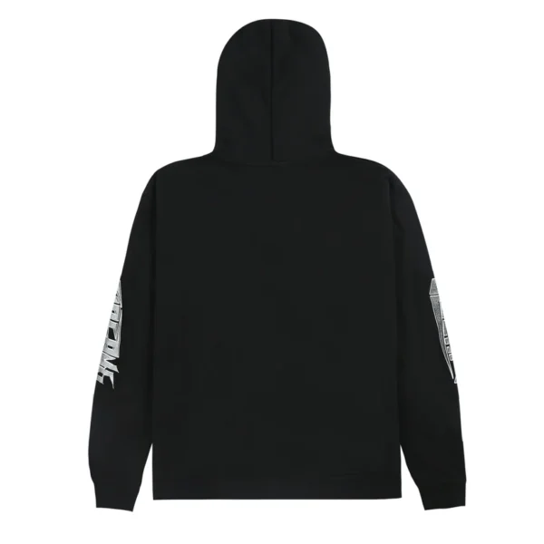 Almighty Glo Skull Hoodie (Black)