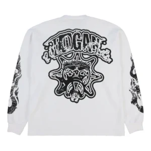 Eroded Glo Thermal Long Sleeve (White)