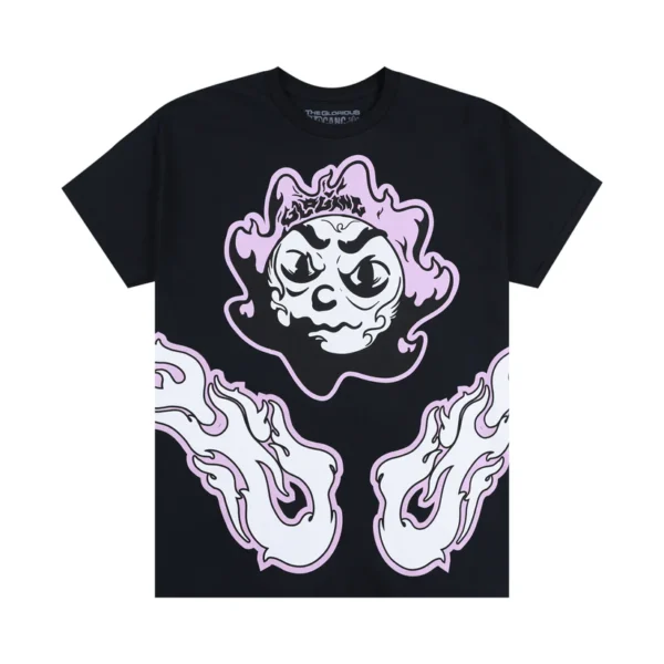 Flaming Glo Tee (Black)