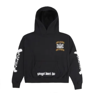 Gangs Don't Die Bones Hoodie (Black)