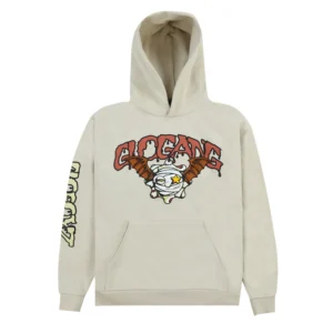 Glo Bat Mummy Hoodie (Ivory)