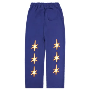 Glo Galaxy Straight Leg Sweatpants (Vintage Blue)