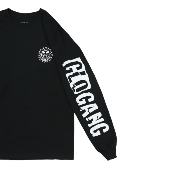 Glo Gang Core Logo Long Sleeve (Black)