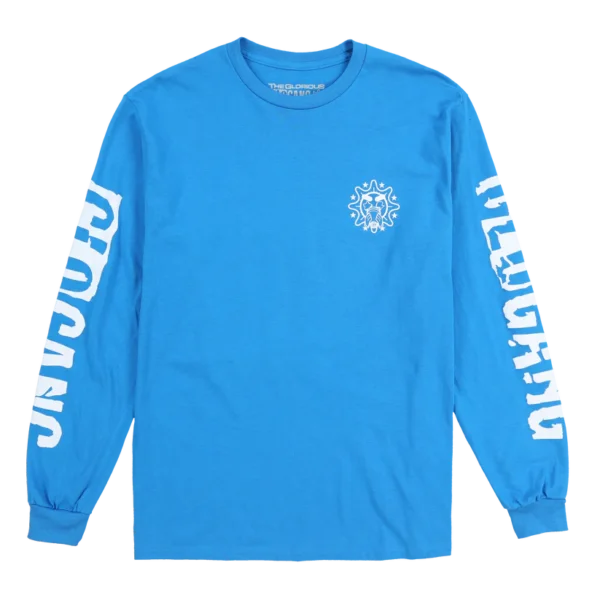 Glo Gang Core Logo Long Sleeve (Turquoise)