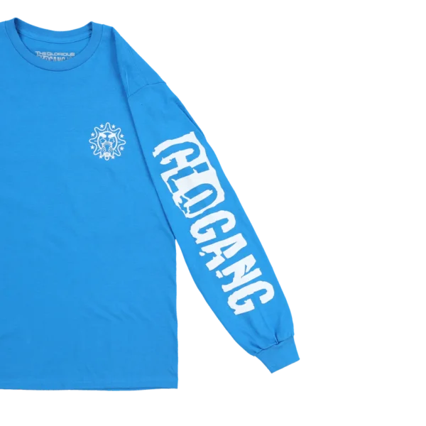 Glo Gang Core Logo Long Sleeve (Turquoise)