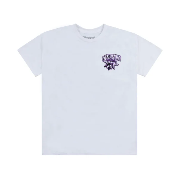 Glo Gang Logo Tee (White)