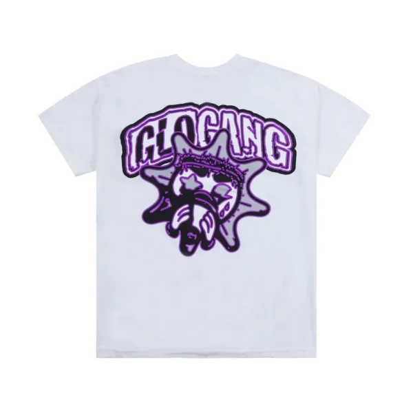 Glo Gang Logo Tee (White)