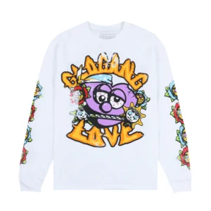 Glo Gang Love Longsleeve (White)