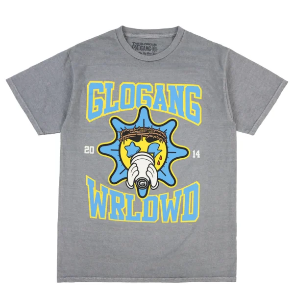 Glo Gang Worldwide Tee (Grey)