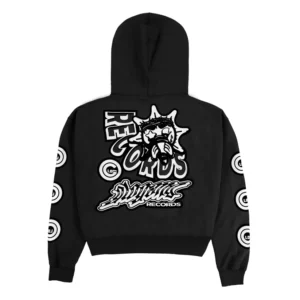 Glo Records Hoodie (Black)