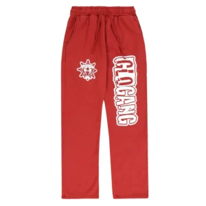 Glo Sun Font Sweatpants (Red)