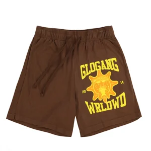 Glogang Worldwide Shorts (Brown)