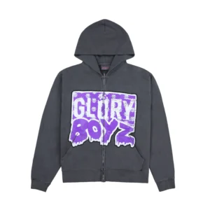 Glory Boyz Zip Up Hoodie (Black)