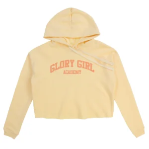 Glory Girl Academy Crop Hoodie (Creamsicle)