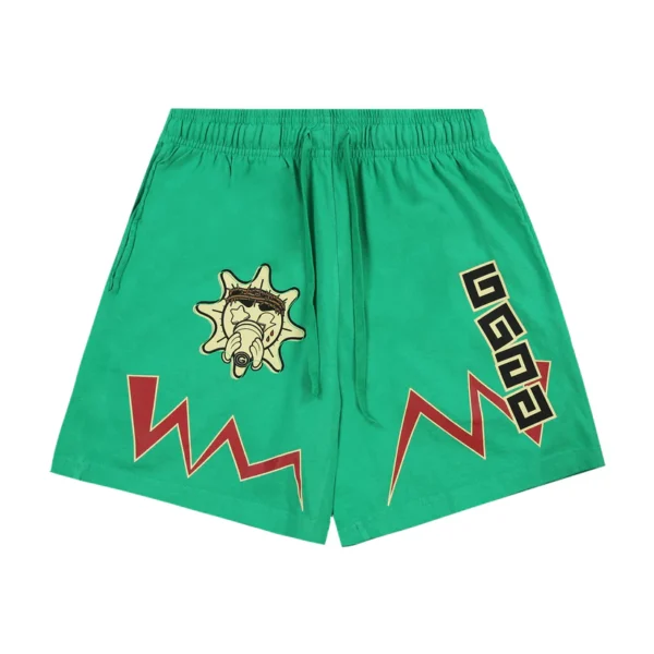 Irie to the Glory Shorts (Bright Green)