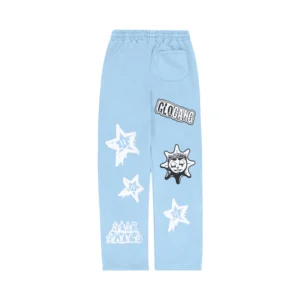 Star Child Straight Leg Sweatpant (Blue)