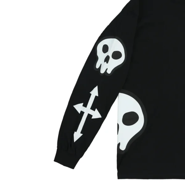 Sun and Skulls Long sleeve (Black)