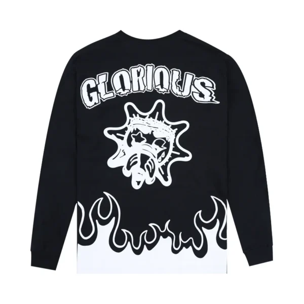 The Glorious Flames Long Sleeve (Black)