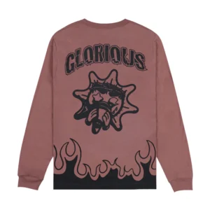 The Glorious Flames Long Sleeve (Brown)